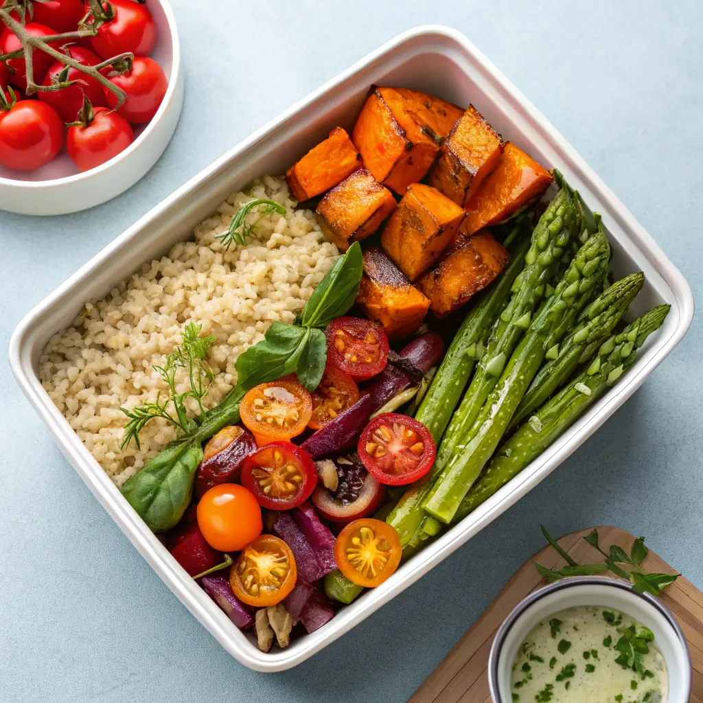 Seasonal Veggie Bento